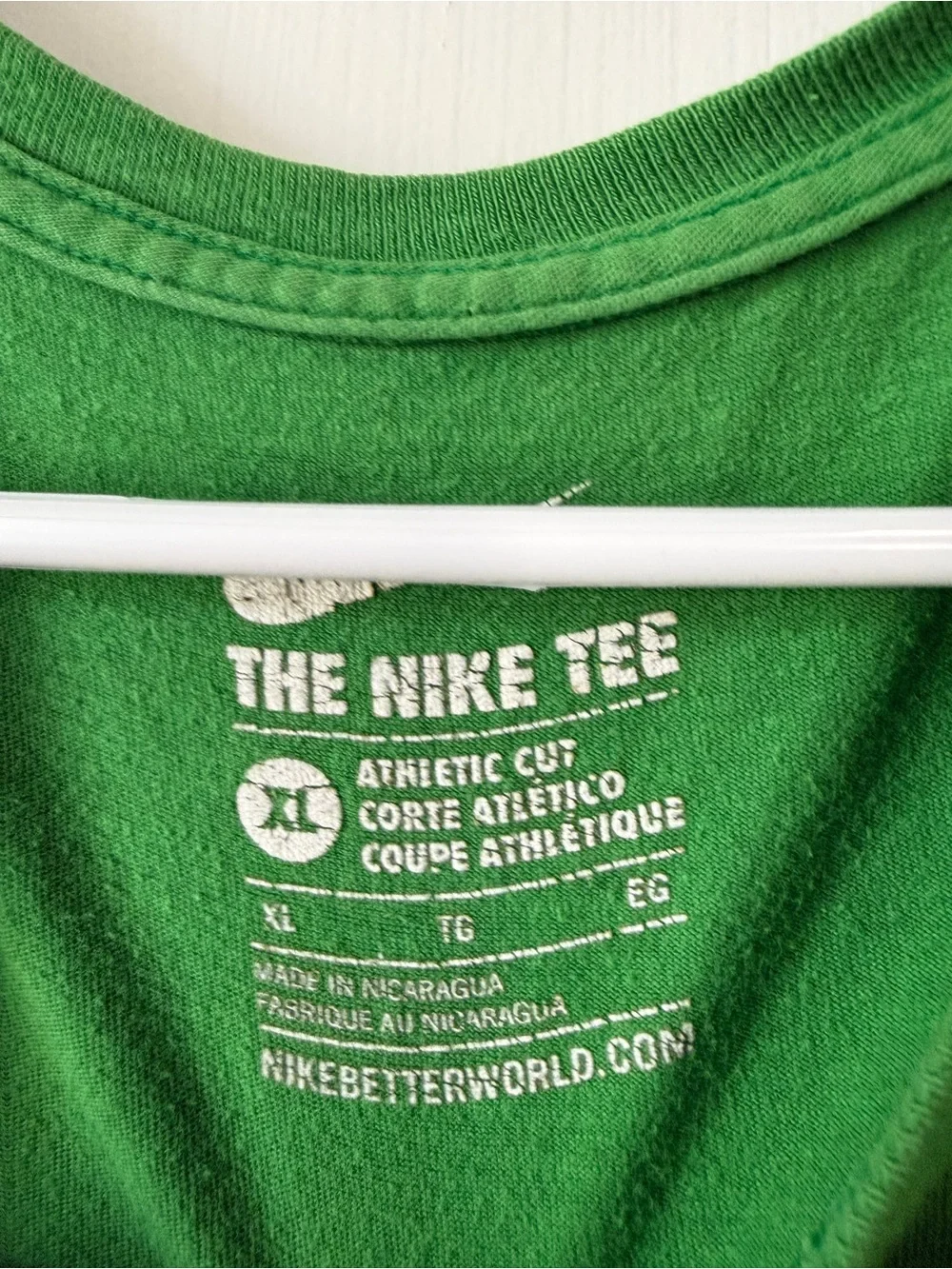 Nike Oregon Ducks Green T-Shirt with Yellow Duck Graphic